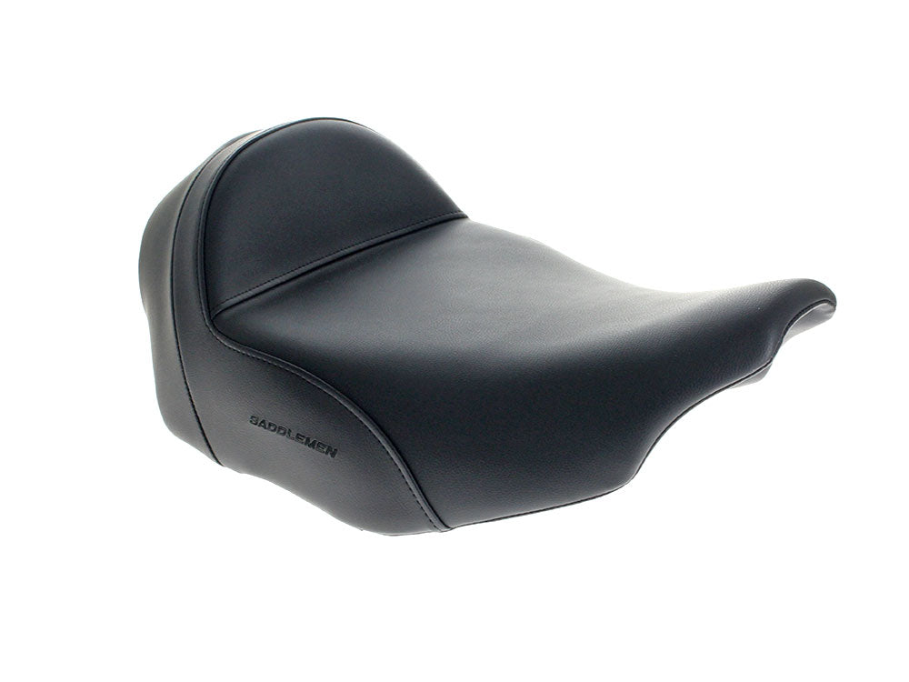 Low Solo Seat. Fits CVO Touring 2023up, Street Glide & Road Glide 2024up, Touring 2025up. Can Option a Backrest. - Saddlemen Seats