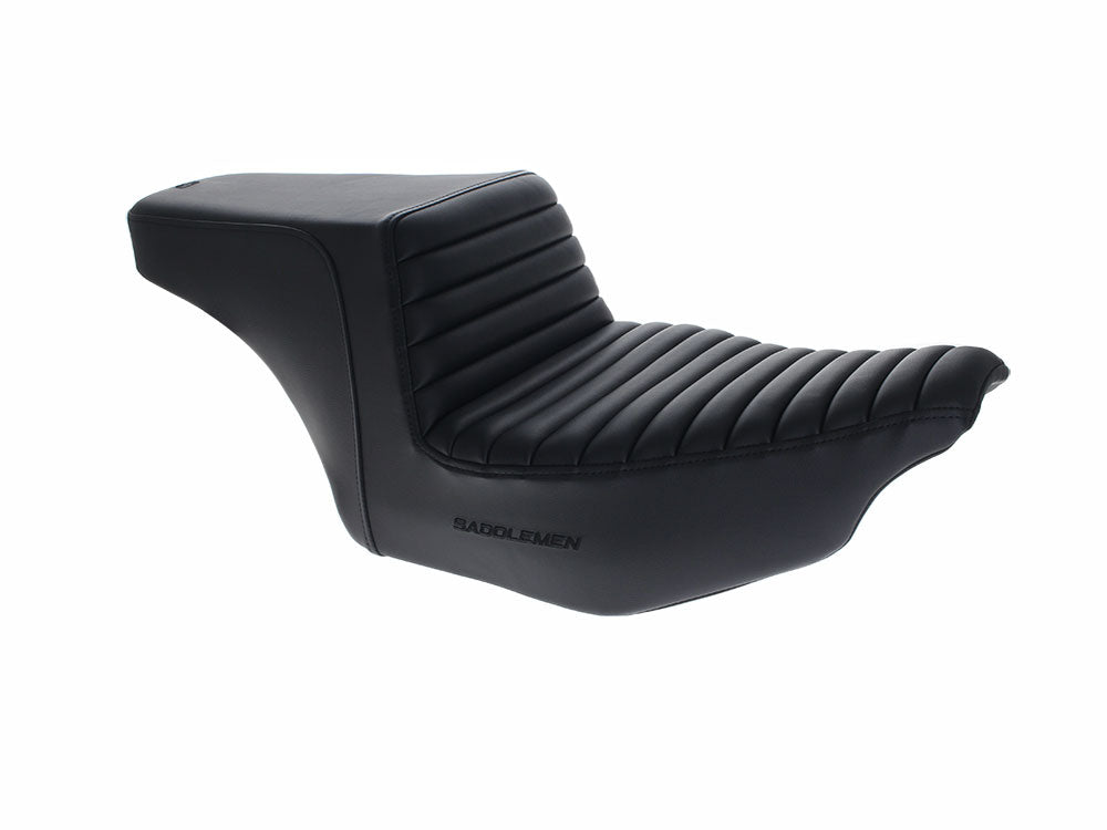 Step-Up Tuck & Roll Dual Seat. Fits CVO Touring 2023up, Street Glide & Road Glide 2024up, Touring 2025up - Saddlemen Seats
