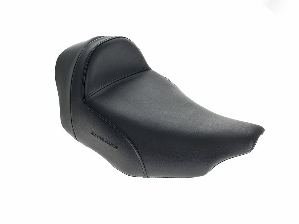 Extended Reach Low Solo Seat. Fits CVO Touring 2023up, Street Glide & Road Glide 2024up, Touring 2025up. Can Option a Backrest. - Saddlemen Seats