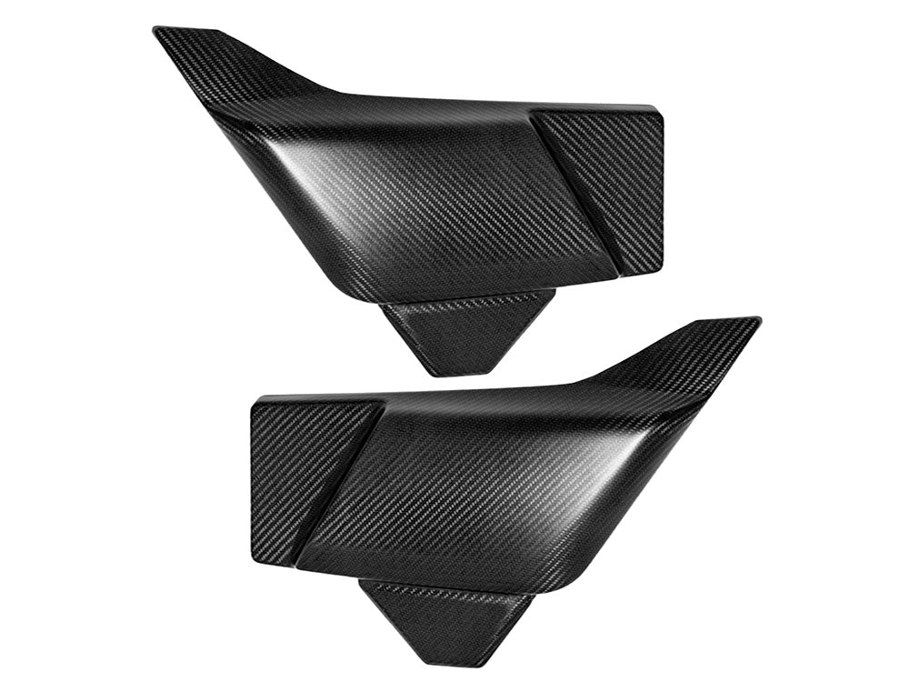 Carbon Side Covers - Matte Finish. Fits CVO Touring 2023up, Street Glide & Road Glide 2024up, Touring 2025up - Saddlemen Seats