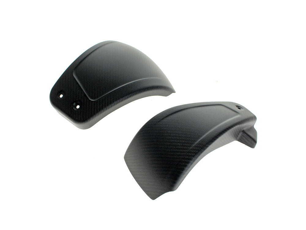 Carbon Side Covers - Matte Finish. Fits Softail 2025up - Saddlemen Seats