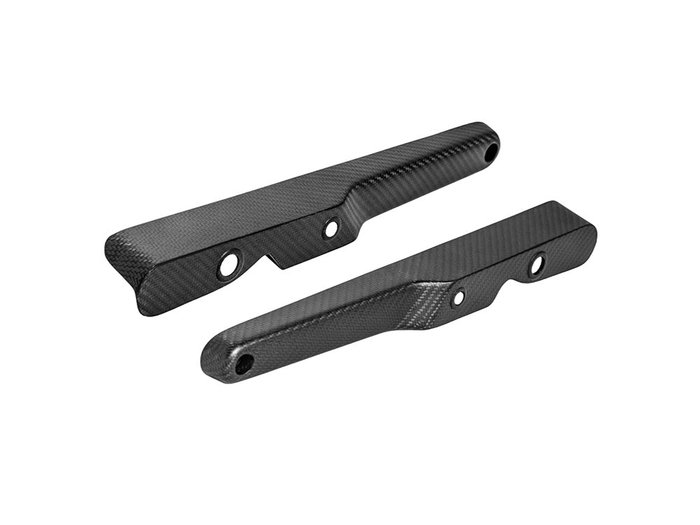 Carbon Rear Fender Struts - Matte Finish. Fits FXR 1982-1994 - Saddlemen Seats