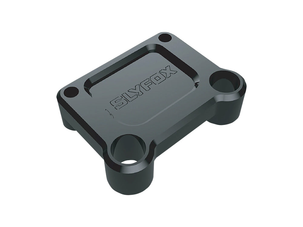 Street Glide Riser Adapter - Black. Fits Street Glide 2014up - Slyfox