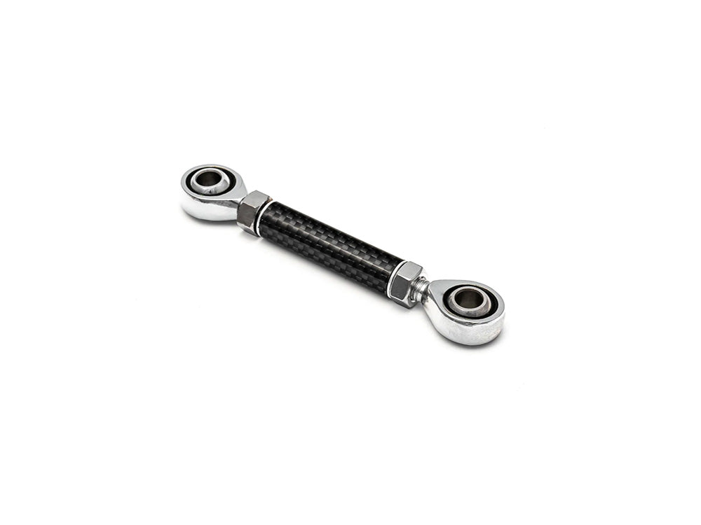 Carbon Mid Control Shift Linkage Rod. Fits Dyna 1991-2017, FXR 1982-1994 & Softail 2018up with Mid Controls - Slyfox