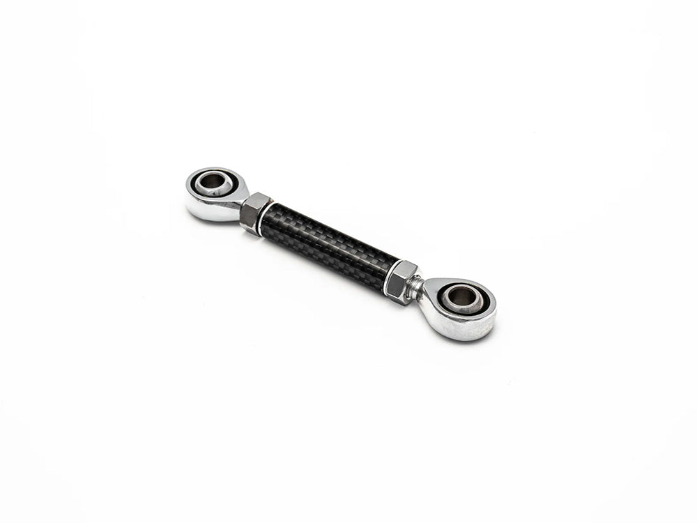 Carbon Adjustable Brake Linkage. Fits Softail 2018up with Mid Controls - Slyfox