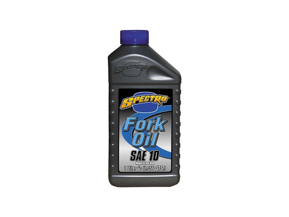 10W Fork Oil. 1 Quart Bottle (946ml) - Spectro Oils