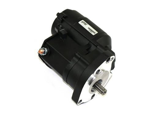 1.4kw Starter Motor - Black. Fits Big Twin 1989-2006. - Spyke Motorcycle Products