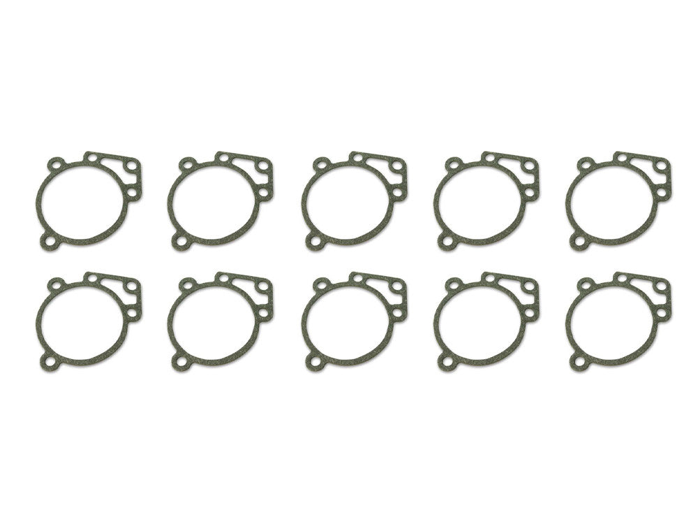 Air Filter Backplate Gasket - Pack 10. Fits S&S E or G Carburettor. - S&S