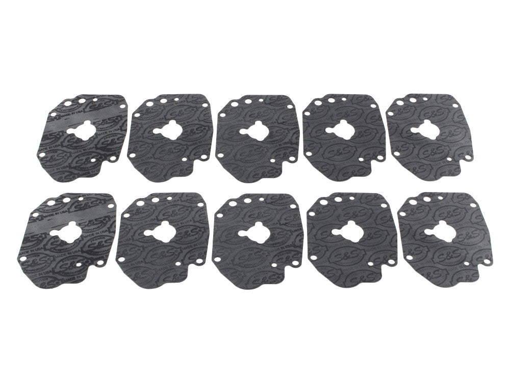Carburettor Bowl Gasket. Fits S&S Super E or G Carburettor. Pack 10. - S&S