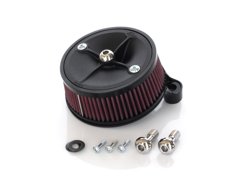 Stealth Air Cleaner Kit. Fits Sportster 2007-2021 with Delphi EFI. - S&S