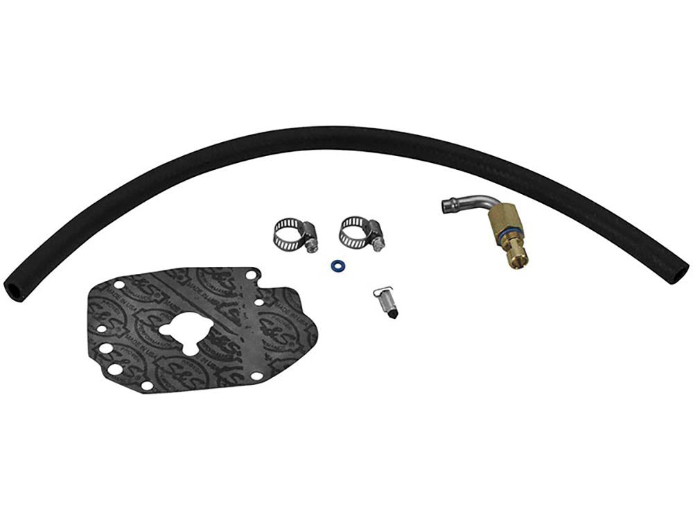Fuel Line Upgrade Kit. Fits Early S&S Super E & G Carburettors - S&S