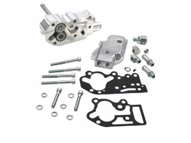 Oil Pump - Polished. Fits Big Twins 1992-1999. - S&S