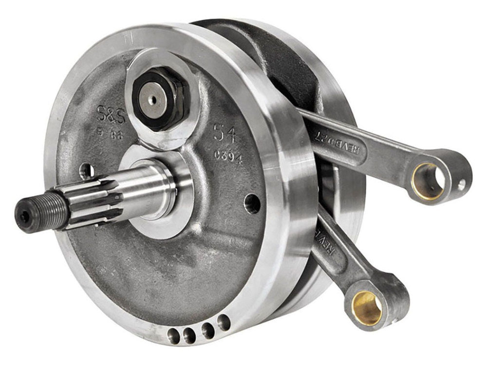 4-1/4in. Stroke Flywheel Assembly. Fits 80ci Big Twins from 1973-1984. - S&S