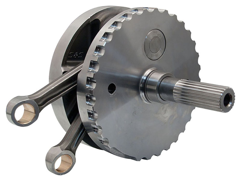 4-3/8in. Stroke Flywheel Assembly. Fits Twin Cam Softail 2007-2017. - S&S