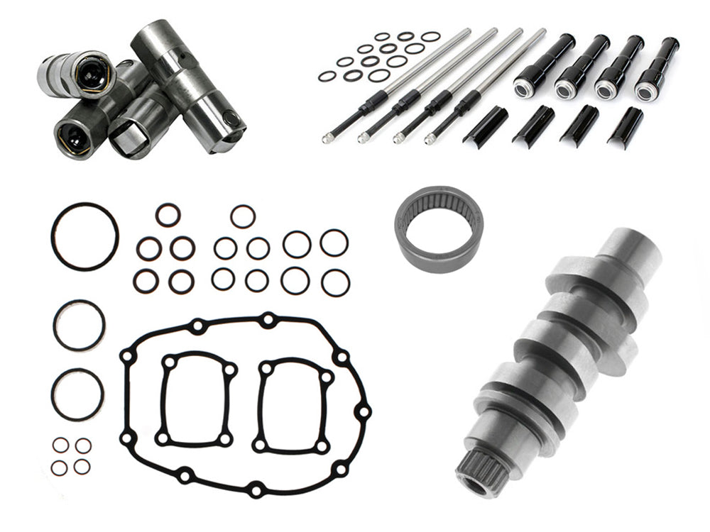 S&S 475C Performance Cam Kit - Black Pushrods. Fits Milwaukee-Eight 2017up - S&S