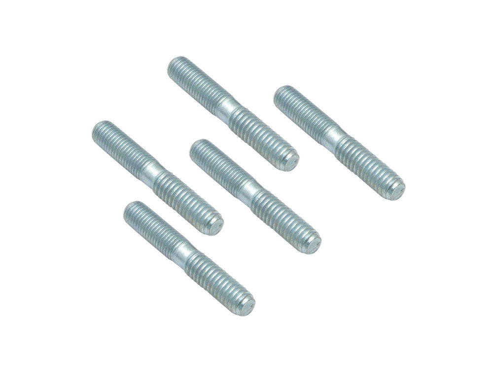 Exhaust Port Studs - Pack of 5. Fits Big Twin 1984up & Sportster 1986-2021. - S&S