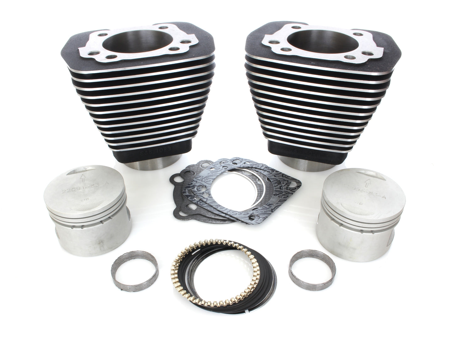 OEM Replacement Cylinder Kit - Black. Fits Big Twin 1984-1999. - S&S