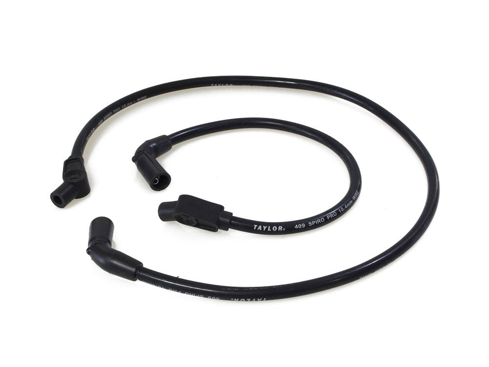 8mm Spark Plug Wire Set - Black. Fits Touring 2009-2016. - Taylor Cable Products