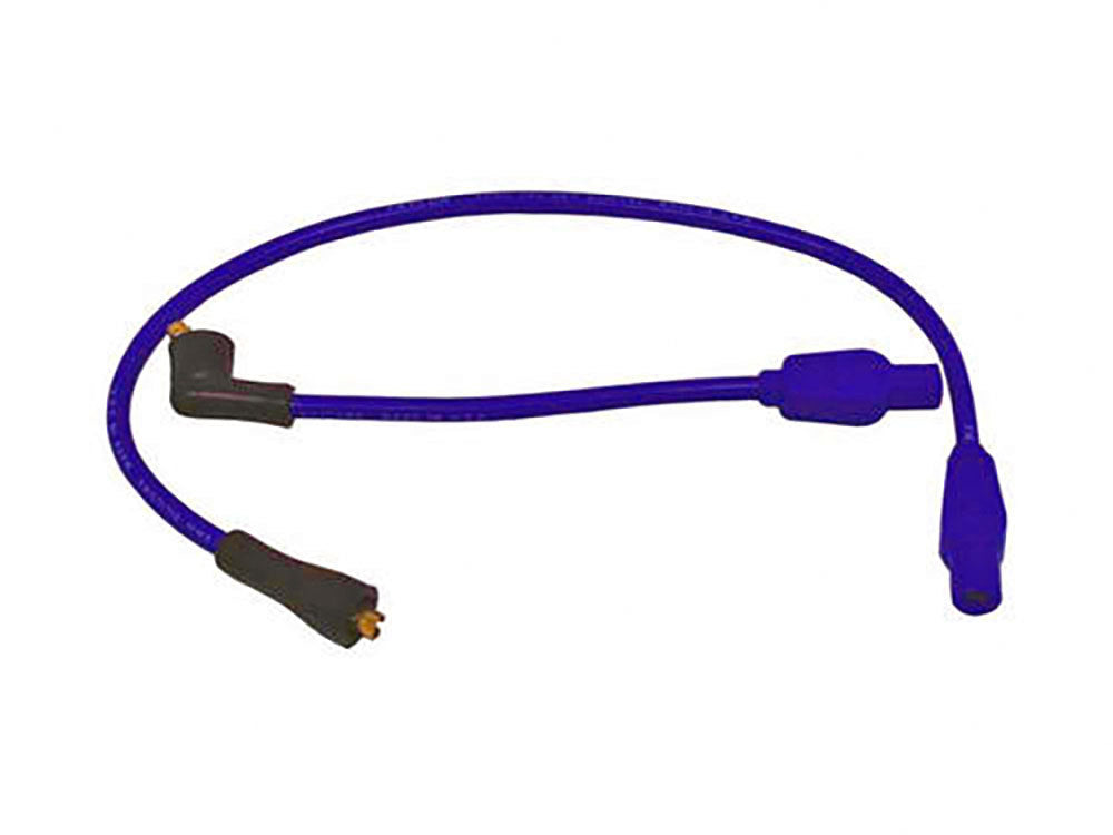 8mm Spark Plug Wire Set - Blue. Fits Touring 1980-1998 and Sportster 1986-2003. - Taylor Cable Products