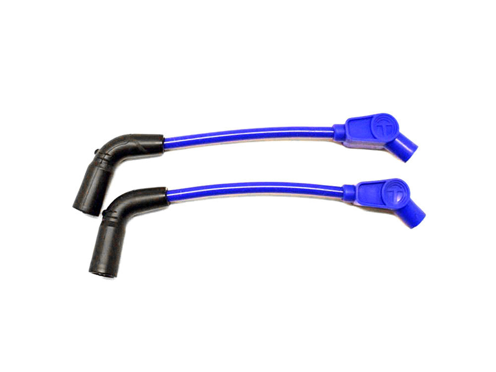 8mm Spark Plug Wire Set - Blue. Fits Rocker 2008-2011, Blackline 2011-2013 and Breakout 2013-2017. - Taylor Cable Products