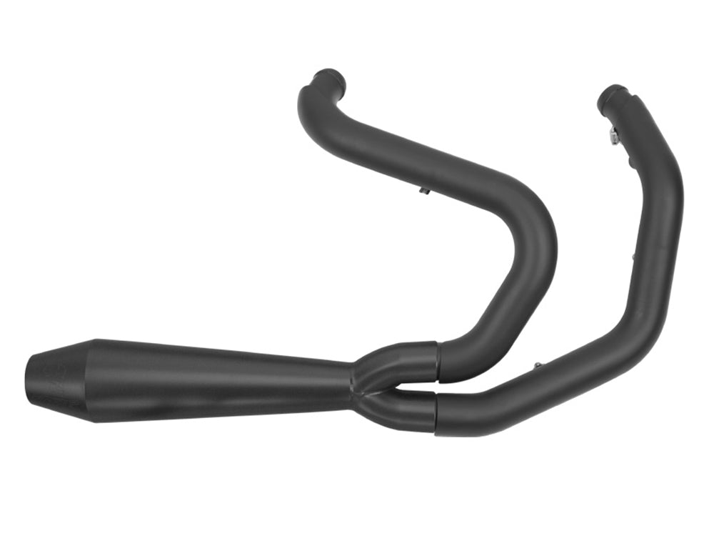 Megaphone Gen II 2-into-1 Exhaust - Black. Fits Sportster 2014-2021 - Two Brothers Racing Exhaust