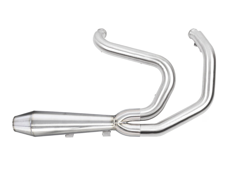 Megaphone Gen II 2-into-1 Exhaust - Stainless Steel. Fits Sportster 1986-2003. - Two Brothers Racing Exhaust