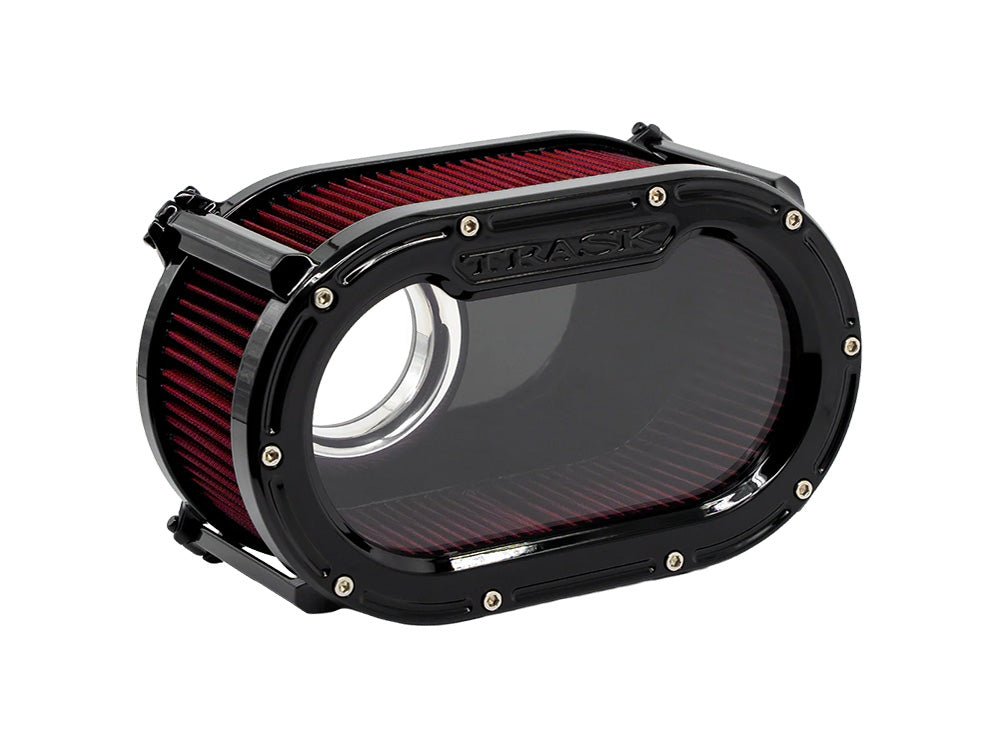 Big Papi Air Cleaner Kit - Gloss Black. Fits CVO Touring 2023up, Street Glide & Road Glide 2024up, Touring 2025up & Softail 2025up - Trask Performance