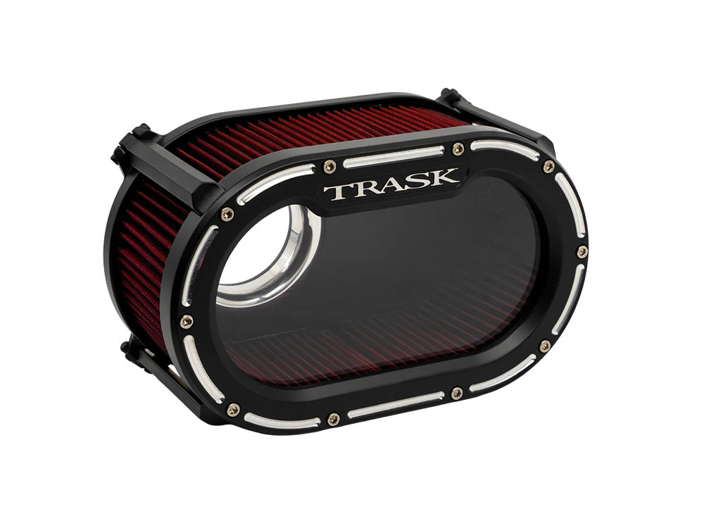 Big Papi Air Cleaner Kit - Reverse Cut Black. Fits CVO Touring 2023up, Street Glide & Road Glide 2024up, Touring 2025up & Softail 2025up - Trask Performance