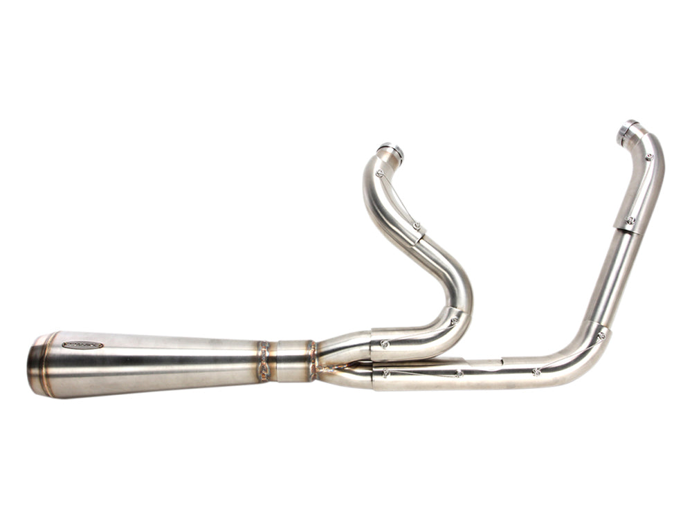 Assault 2-into-1 Exhaust - Stainless Steel. Fits Touring 2007-2016. - Trask Performance