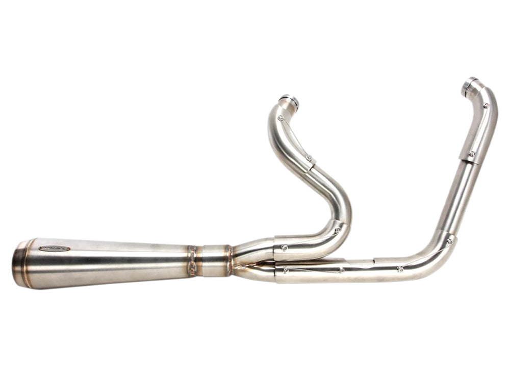 Assault 2-into-1 Exhaust - Stainless Steel. Fits Softail 2018up. - Trask Performance