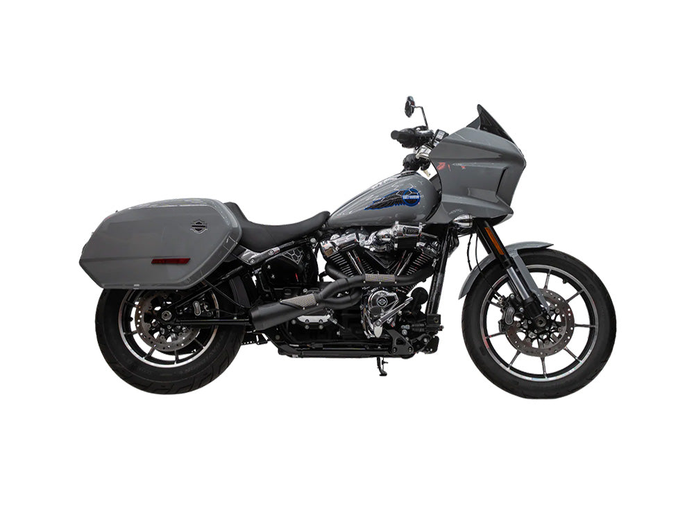 Big Sexy Performance 2-into-1 Exhaust - Black. Fits Softail 2018up. - Trask Performance