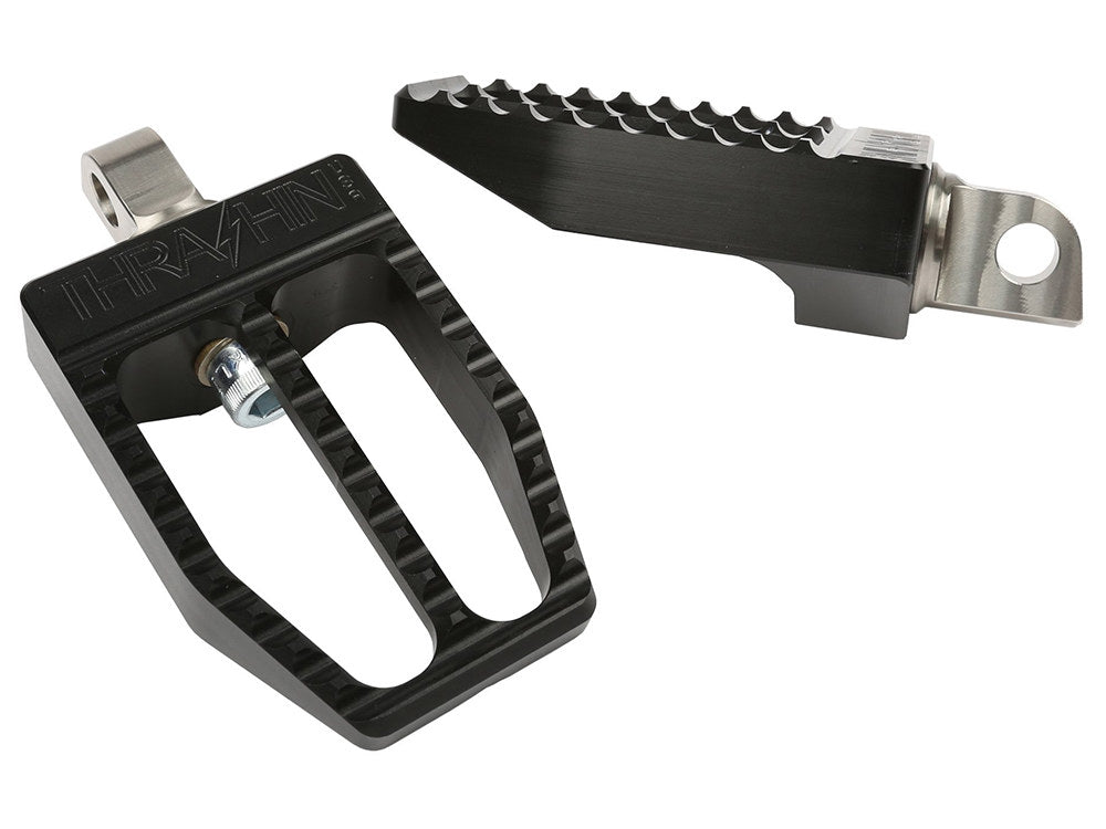 Militant Footpegs with HD Male Mount - Black. - Thrashin Supply