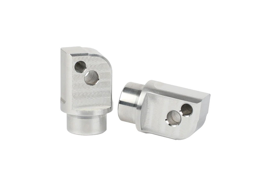 Thrashin Rear Footpeg Mounts - Raw. Fits Softail 2018up Rear Passenger - Thrashin Supply