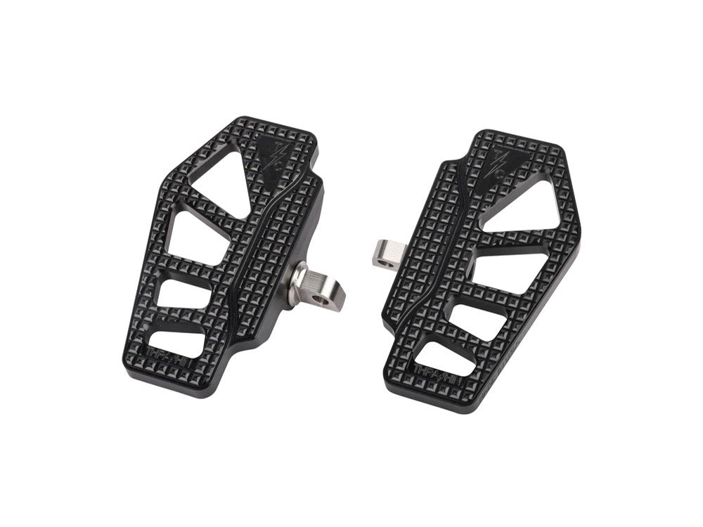 Apex Mini Floorboards with HD Male Mount - Black - Thrashin Supply