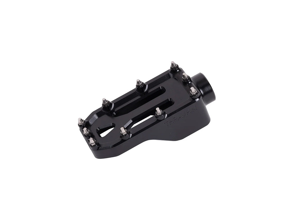 Aggressor Brake Arm Pedal - Black. Touring 2014up (Using Thrashin Brake Arms) - Thrashin Supply