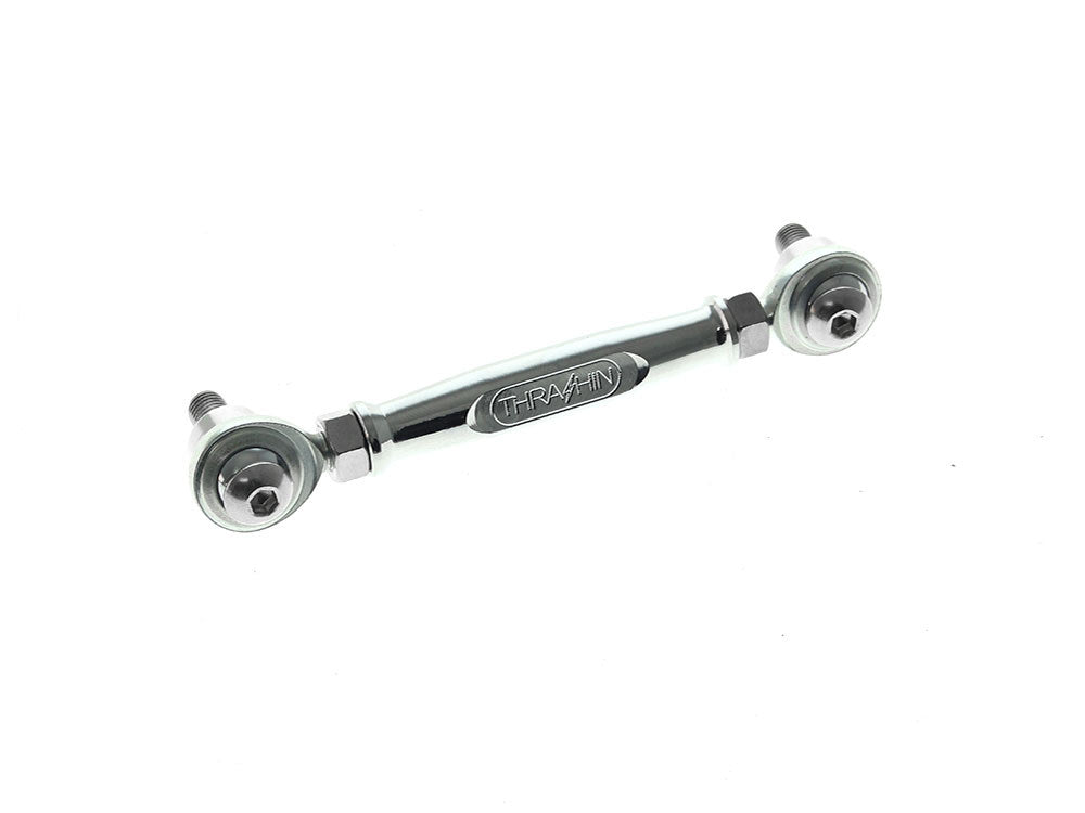 Adjustable Brake Linkage - Chrome. Fits Softail 2018up with Mid Controls. - Thrashin Supply