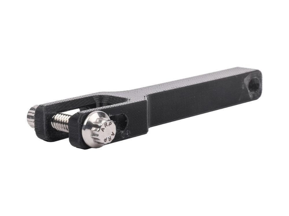 Thrashin Risers to Gauges Relocation Front Extension Bracket - Black. Fits Road Glide 2015up. - Thrashin Supply