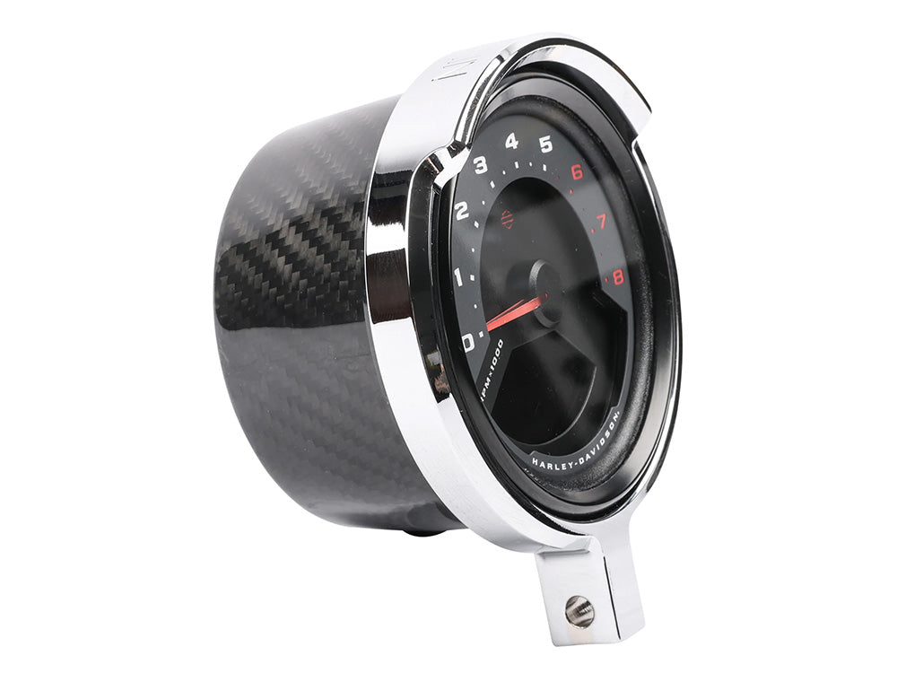 Gauge Housing Relocation Kit - Chrome. Fits Low Rider S 2022up, Low Rider ST 2025up & Street Bob 2025up - Thrashin Supply