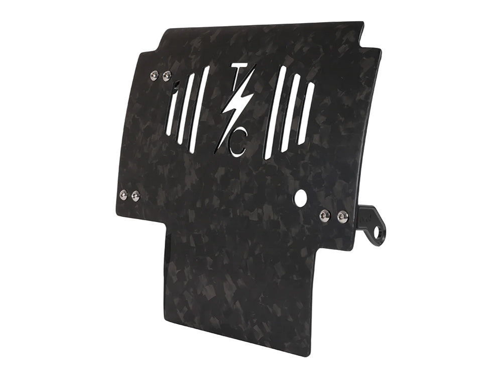 Skid Plate - Carbon Fibre Forged Weave. Fits CVO Touring 2023up & Street Glide & Road Glide 2024up - Thrashin Supply