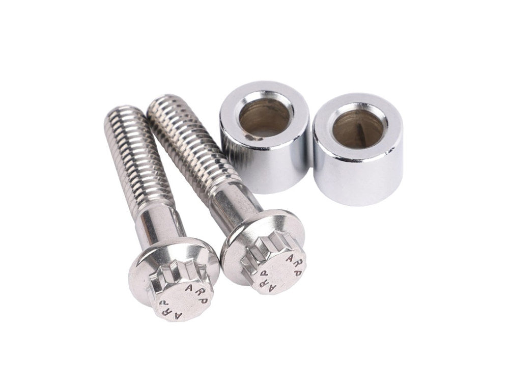 OEM Speedo/Tacho to Thrashin OG Riser Hardware Kit. Fits most Dyna and Sportster Models. - Thrashin Supply