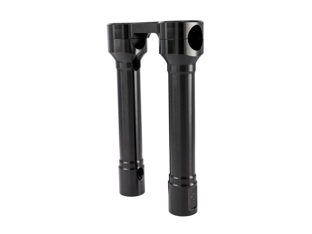 8in. Hole Shot Risers - Black. Fits 1in. Handlebar - Thrashin Supply