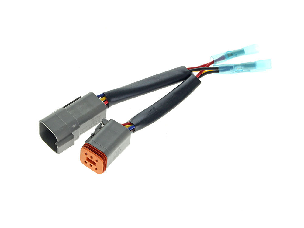 6-Pin Dual Accessory Connector. Fits Softail 2011-2017, Dyna 2012-2017 and Sportster 2014-2021 - Ultra Cool