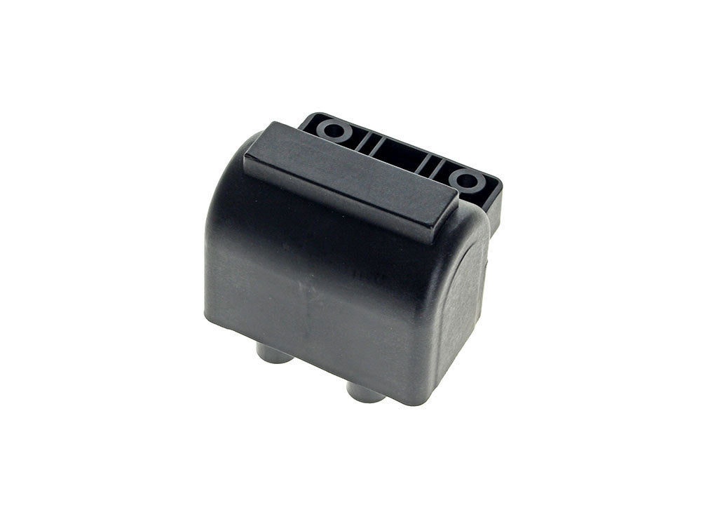 Ignition Coil - Black. Fits Big Twin & Sportster 1965-1998 with Points - V-Factor