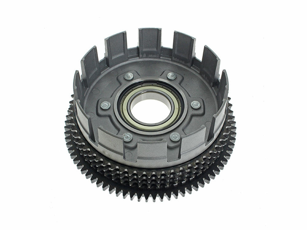 Alternator Rotor with Clutch Basket & Sprocket. Fits Sportster 1984-1990 - V-Factor