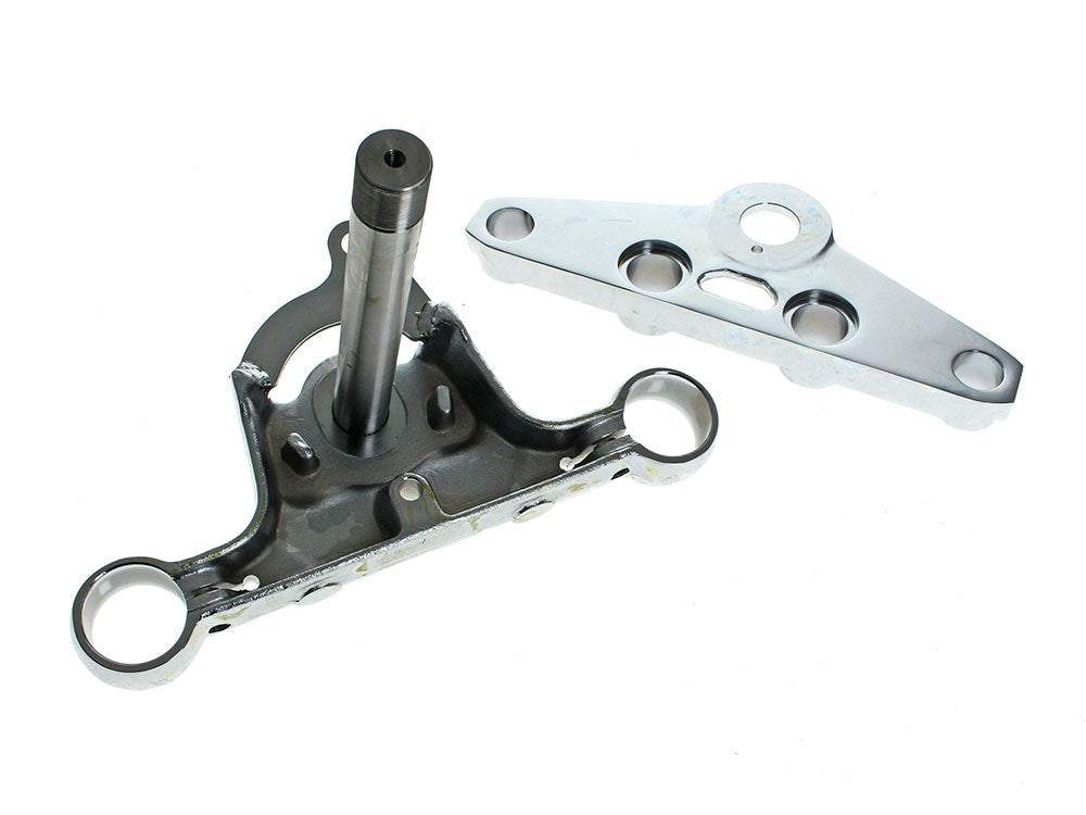 Triple Tree Kit - Chrome. Fits FX Softail 1984-1999 & FXWG 1980-1986 - V-Factor