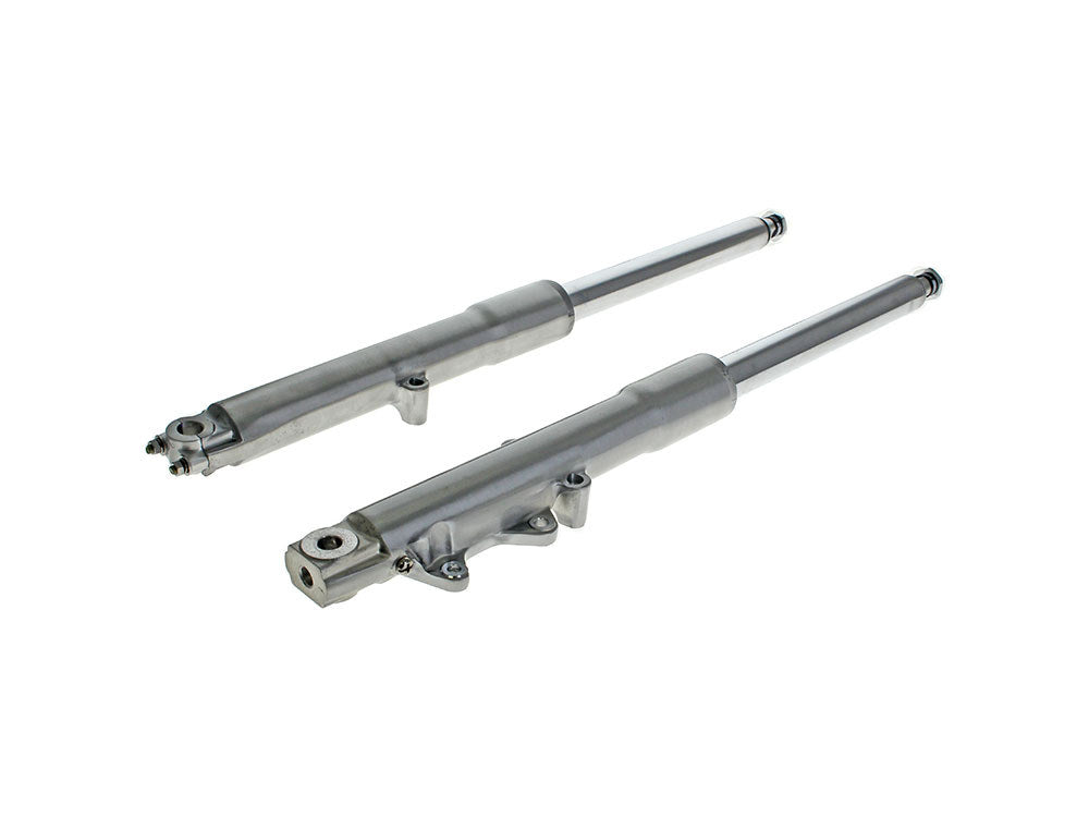 Complete Fork Slider Assembly - Polished Fork Legs. Fits FL Softail 1986-99 - V-Factor