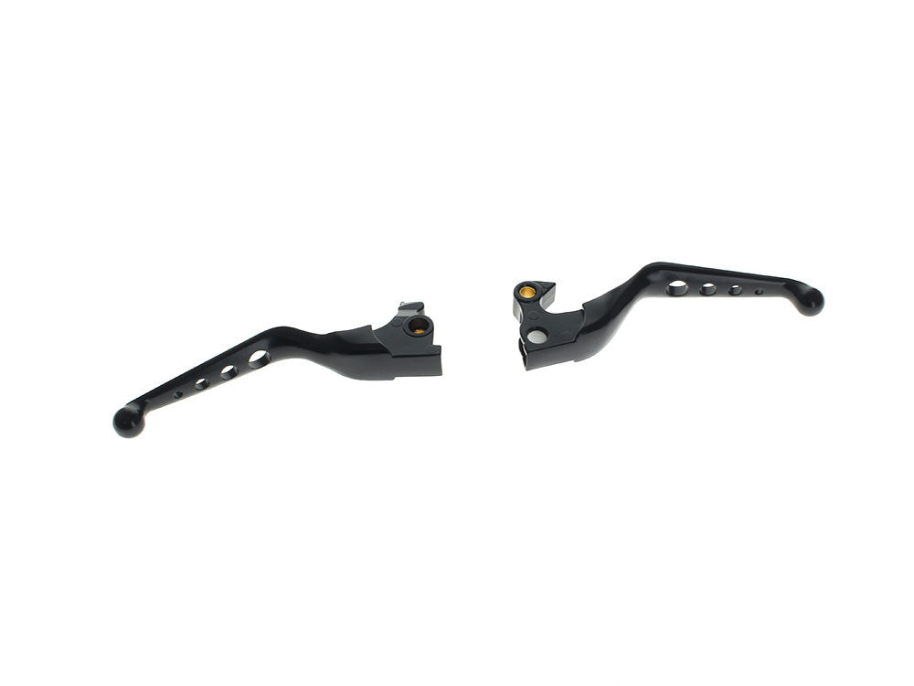 4 Hole Hand Levers - Black. Fits Sportster 2014-2021 - V-Factor