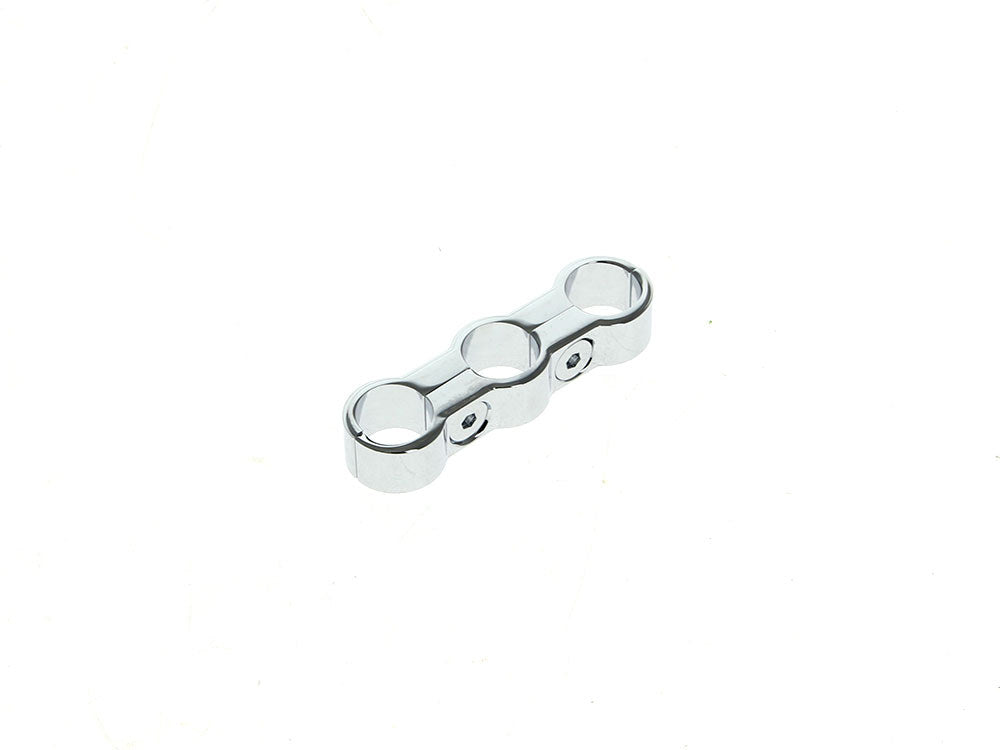 3 Hose Separator - Chrome. Fits 5/16in. or 3/8in. Hose - V-Factor