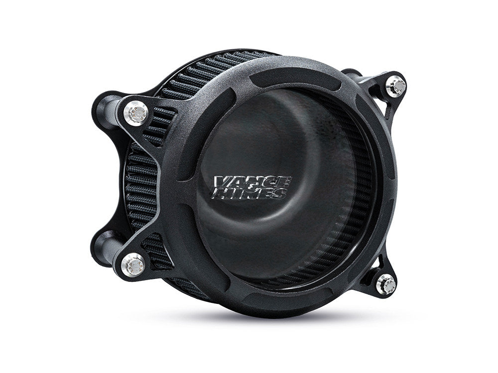 VO2 Insight Air Cleaner Kit - Wrinkle Black. Fits CVO Touring 2023up, Street Glide & Road Glide 2024up, Touring 2025up & Softail 2025up - Vance And Hines