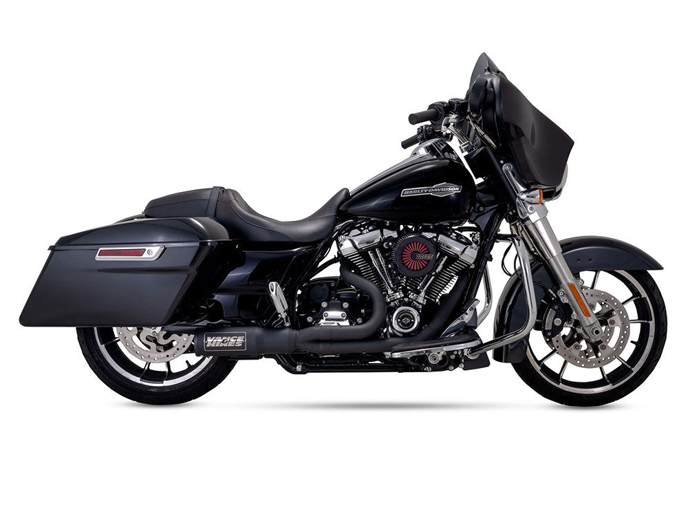 Hi-Output RR - Black. Fits Touring 2017up - Vance And Hines
